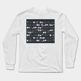 Test Driven Development - Dark Long Sleeve T-Shirt